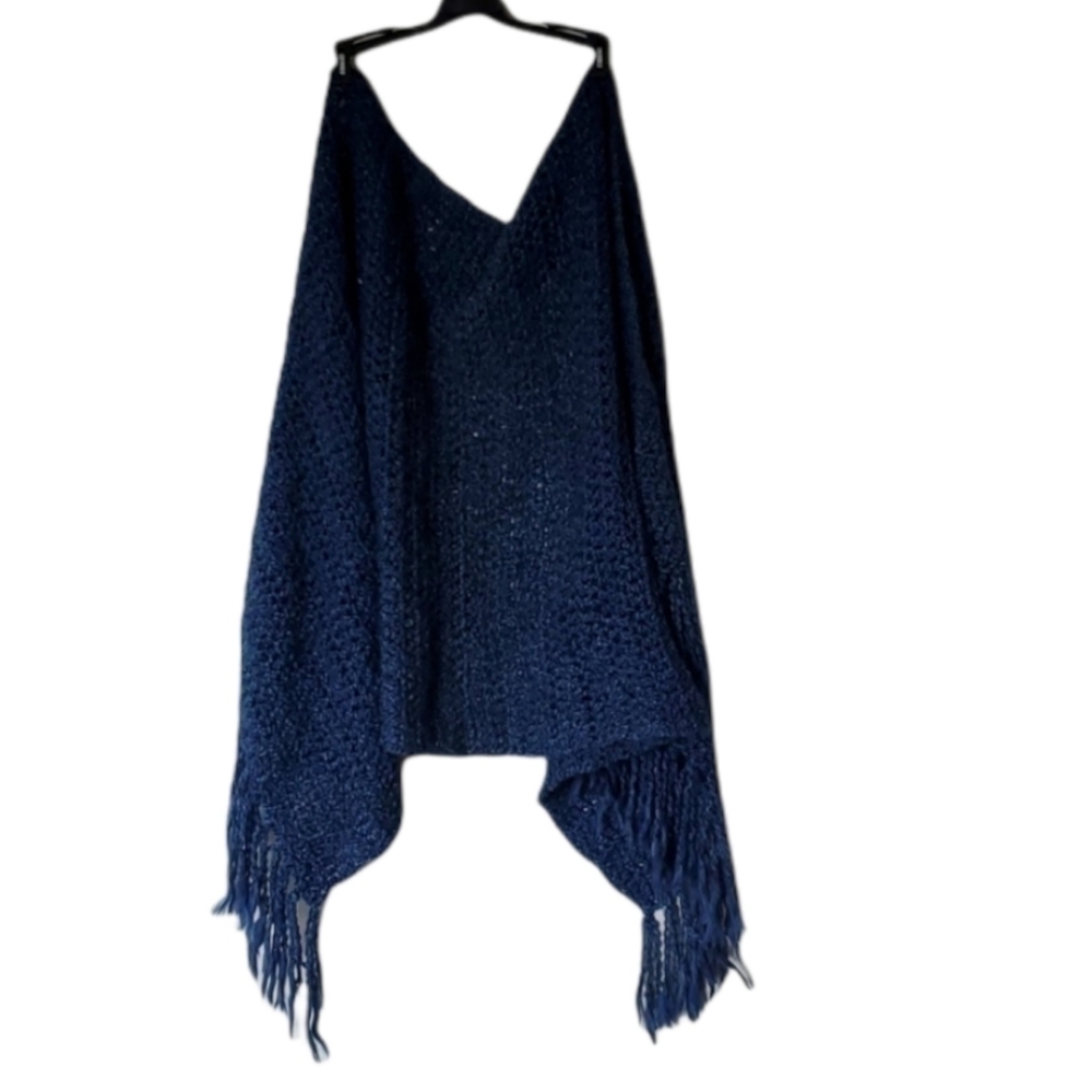 Chunky blanket knit scarf